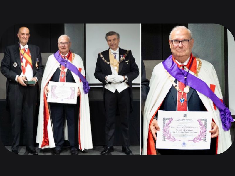 La HOIM distinguió al Excmo. Sr. D. José María Gómez Gómez con la Gran Cruz al Mérito Profesional en Grado de Alto Embajador UTO9797979PIA
