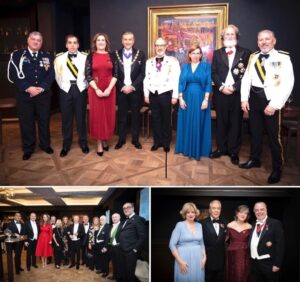 Cóctel de bienvenida de la HOIM Gala de Condecoraciones y nombramientos Castillo de Gorraiz Más imágenes en oimerito.com