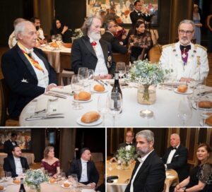Cena en la #Gala de la HOIM Castillo de Gorraiz Vocación #Diplomática ¡#Sumar y #construir! oimerito.com