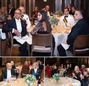 Cena en la #Gala de la HOIM Castillo de Gorraiz Vocación #Diplomática ¡#Sumar y #construir! oimerito.com