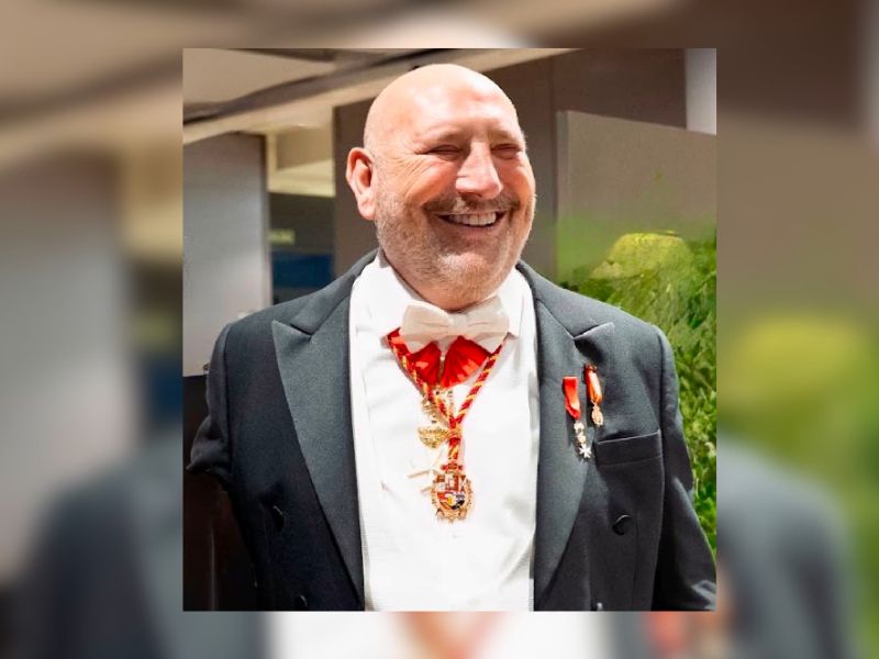 Excmo. Sr. Don Fernando Garcilaso de la Vega Ocaña, participa en el «Consejo Honorario» de la Honorífica Orden Internacional de Mérito HOIM j14755
