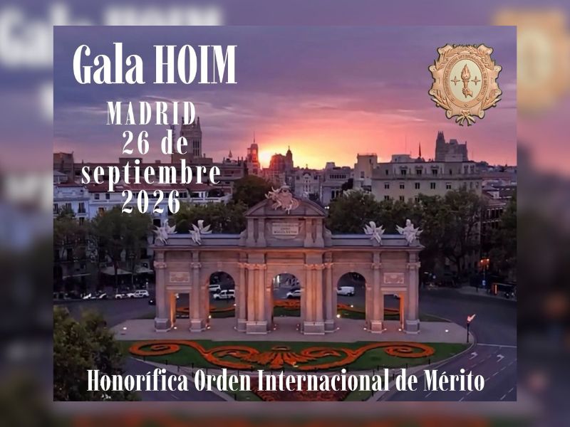 Gala de la Honorífica Orden Internacional de Mérito HOIM en Madrid k4899