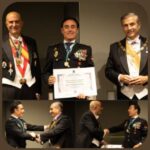 La Honorífica Orden Internacional de Mérito distingue al comisario Félix Jodra Abuelo por su trayectoria profesional
